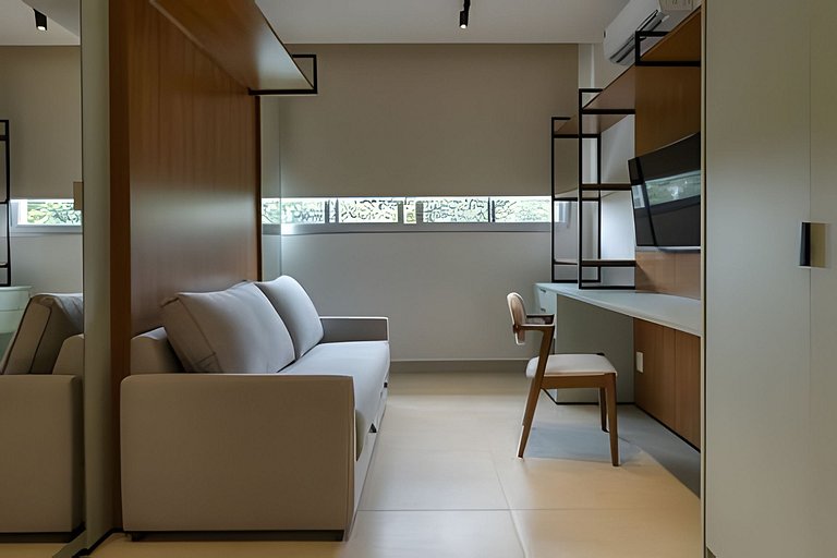 Studio c/ Piscina, Sauna e Jogos - Luggo Pampulha