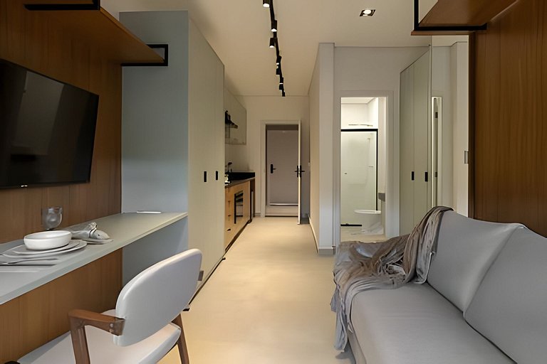 Studio c/ Piscina, Sauna e Jogos - Luggo Pampulha