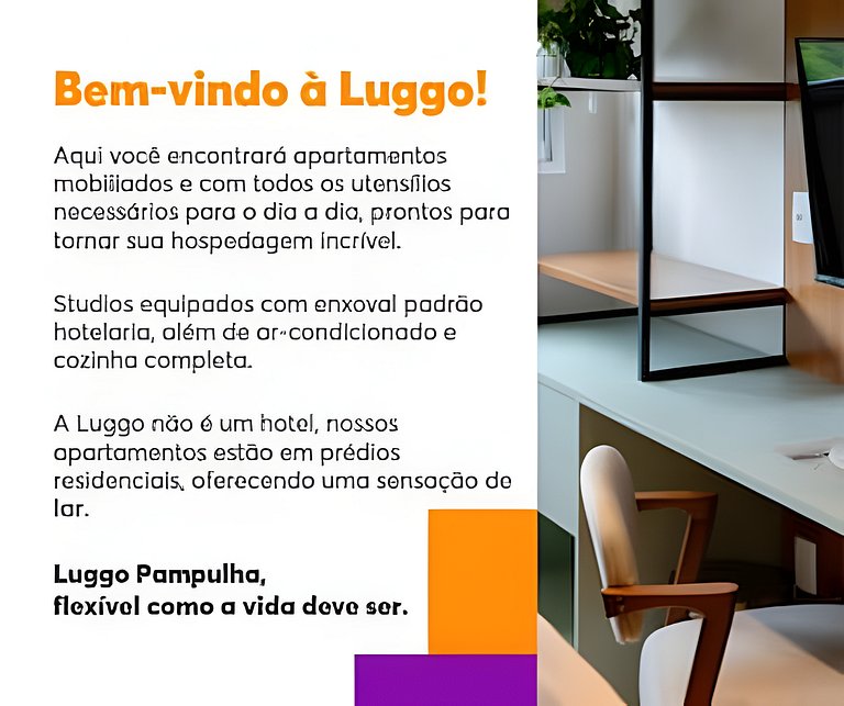 Studio Pampulha - Com Área Externa