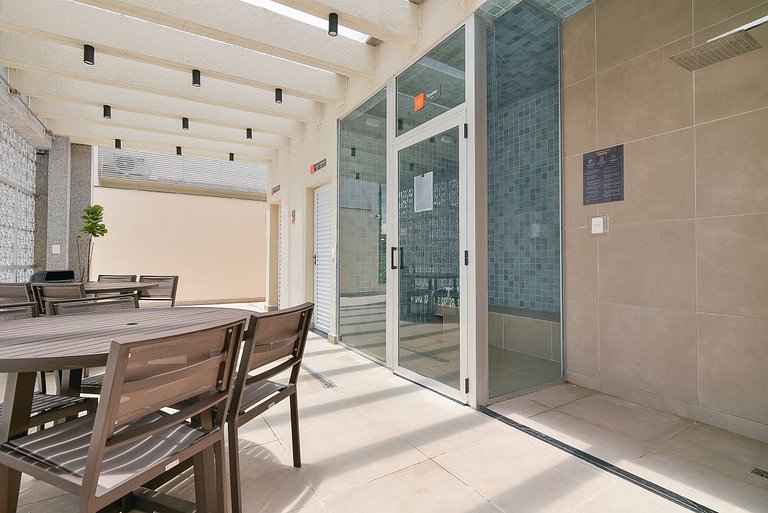 Garden c/ Piscina, Sauna e Jogos - Luggo Pampulha