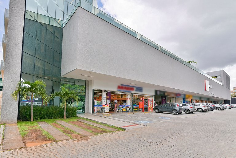 Studio c/ Piscina, Sauna e Jogos - Luggo Pampulha
