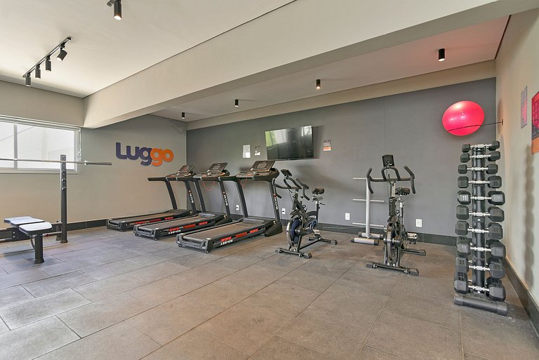 Studio c/ Piscina, Sauna e Jogos - Luggo Pampulha